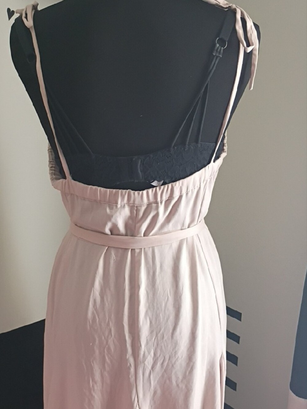 VENUS Beige Ruffle High-Low Dress - Picture 4 of 5